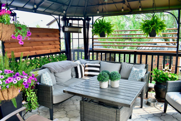 Relaxing pergola